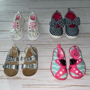 Wonder Nation Baby/Toddler Girls Shoes All Size 5